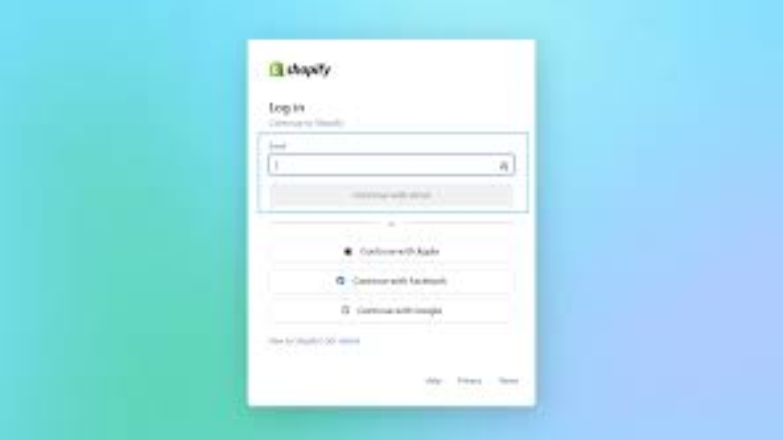 How to Log into Your Shopify Store