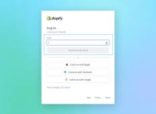 How to Log into Your Shopify Store