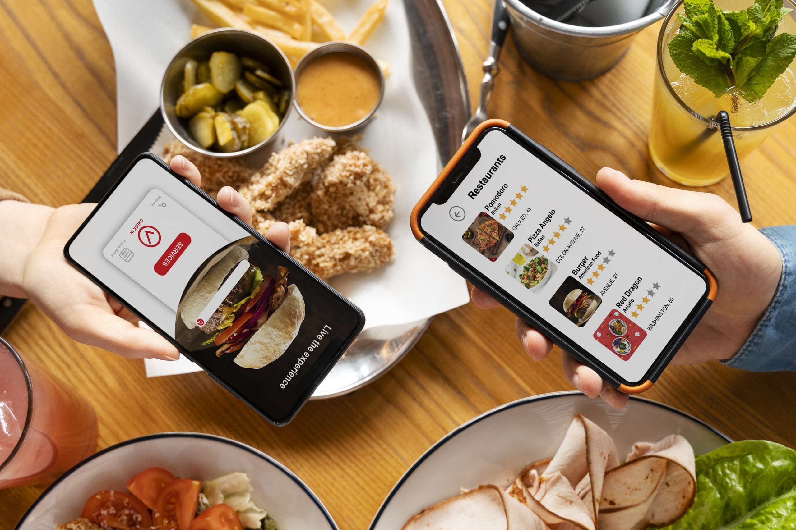 10 best food apps in USA