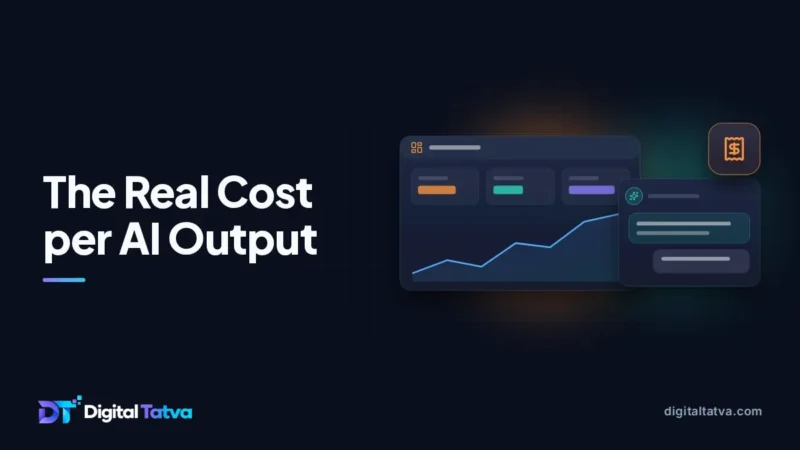The Real Cost per Output: What AI Images, Video and Voice Cost in 2026