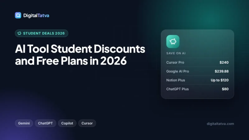 AI Tool Student Discounts and Free Plans in 2026