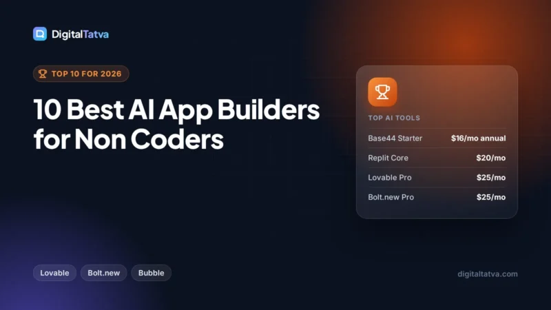 10 Best AI App Builders for Non Coders