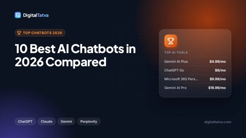 10 Best AI Chatbots in 2026 Compared