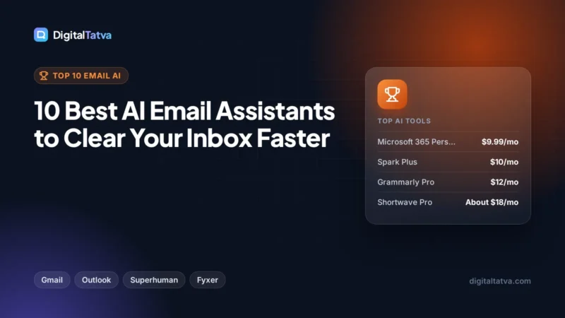 10 Best AI Email Assistants to Clear Your Inbox Faster