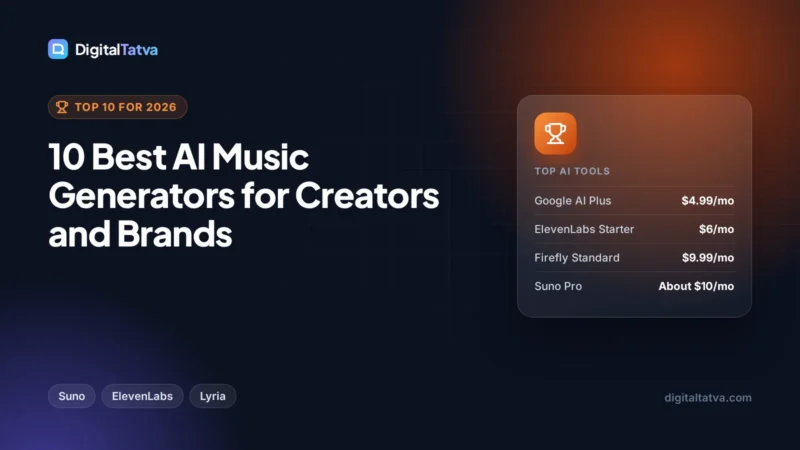 10 Best AI Music Generators for Creators and Brands