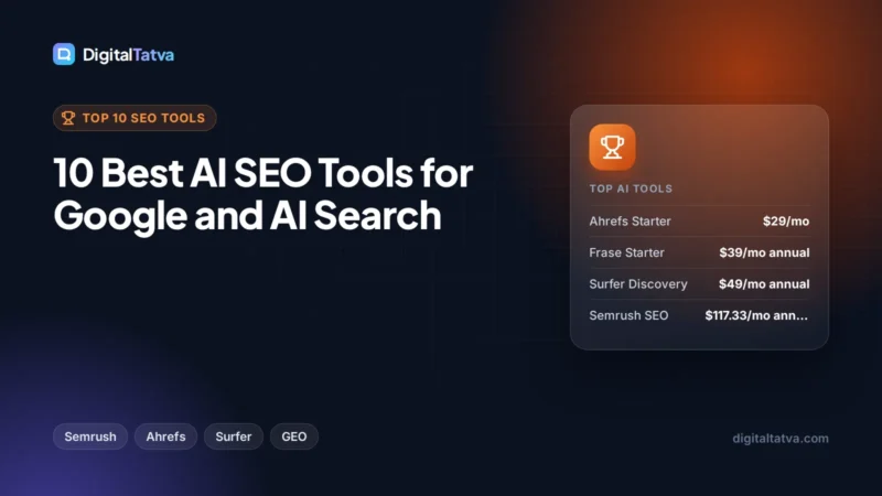 10 Best AI SEO Tools for Google and AI Search