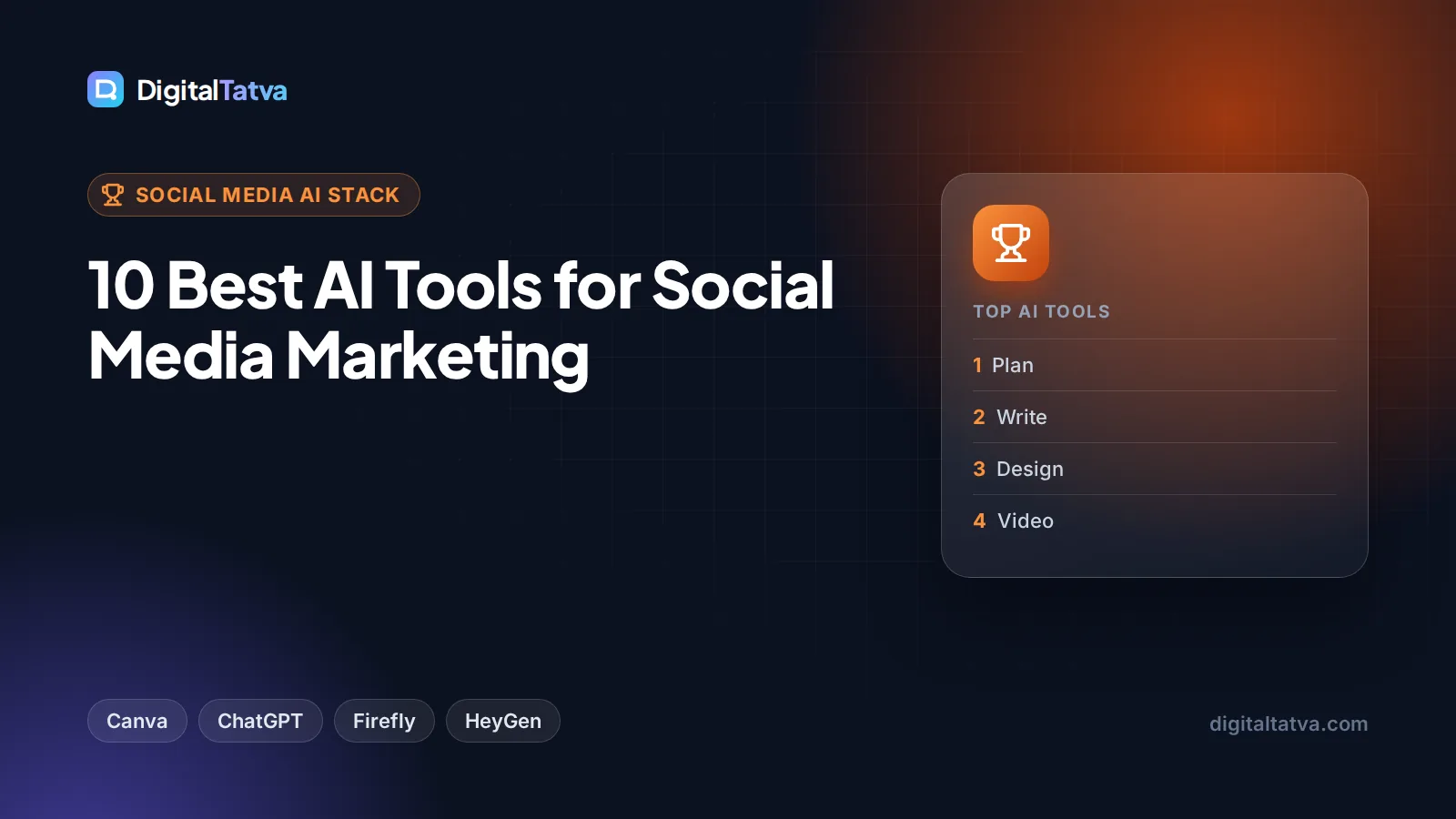 10 Best AI Tools for Social Media Marketing