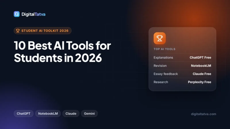 10 Best AI Tools for Students in 2026