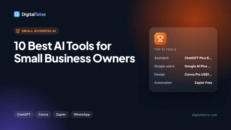 10 Best AI Tools for Small Business Owners