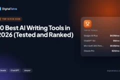 10 Best AI Writing Tools in 2026 (Tested and Ranked)