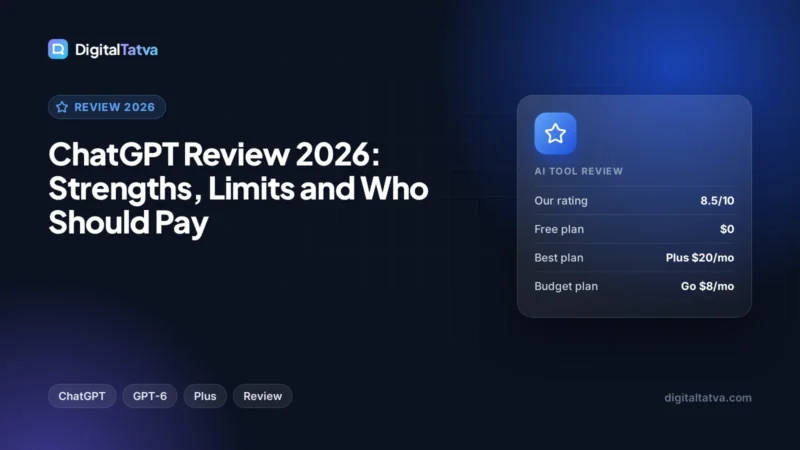ChatGPT Review 2026: Strengths, Limits and Who Should Pay