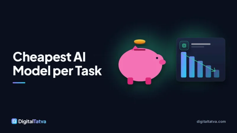 How to Pick the Cheapest AI Model for Each Task