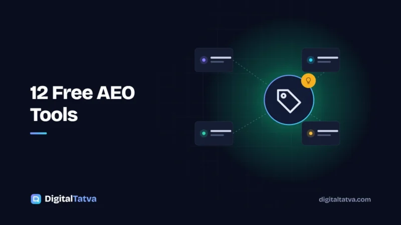12 Free AEO Tools to Check and Improve Your AI Visibility