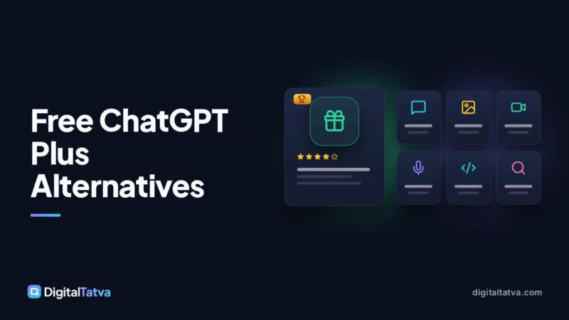 Free Alternatives to ChatGPT Plus That Actually Work