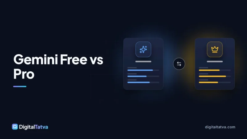 Gemini Free vs Google AI Pro: Is the Upgrade Worth It?