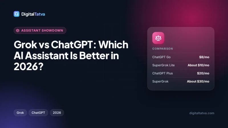 Grok vs ChatGPT: Which AI Assistant Is Better in 2026?