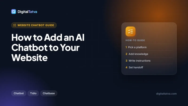 How to Add an AI Chatbot to Your Website