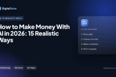 How to Make Money With AI in 2026: 15 Realistic Ways