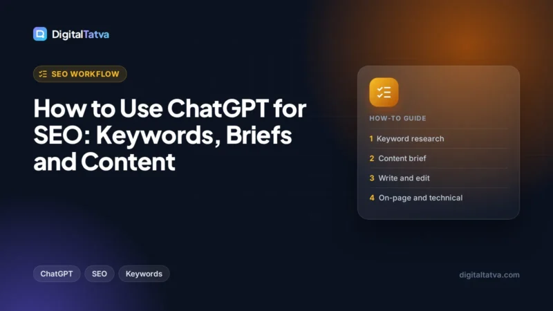 How to Use ChatGPT for SEO: Keywords, Briefs and Content