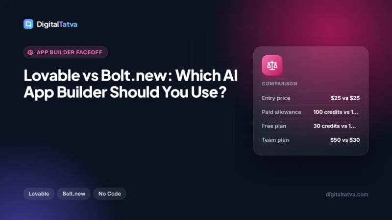 Lovable vs Bolt.new: Which AI App Builder Should You Use?