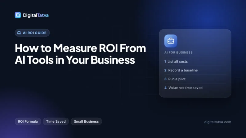 How to Measure ROI From AI Tools in Your Business