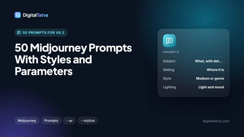 50 Midjourney Prompts With Styles and Parameters