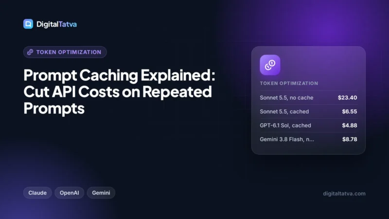Prompt Caching Explained: Cut API Costs on Repeated Prompts