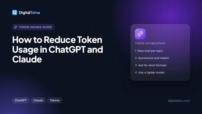 How to Reduce Token Usage in ChatGPT and Claude